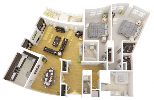 2401 Pennsylvania Avenue NW 1-2 Beds Apartment for Rent - Photo Gallery 18